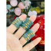 Nhẫn lam ngọc bọc sen - Giấy đám bảo, thiết kế tinh tế, giá chỉ 599.000₫