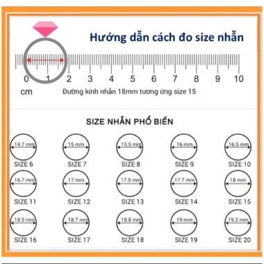 Nhẫn lam ngọc bọc sen - Giấy đám bảo, thiết kế tinh tế, giá chỉ 599.000₫ 5
