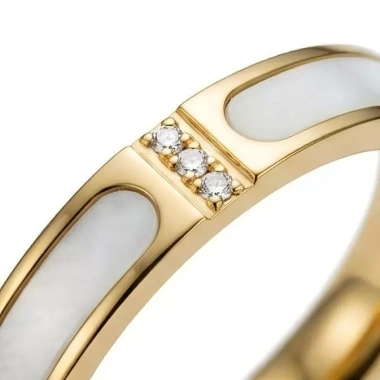 Nhẫn LEADA-Cube Zirconia vỏ xếp chồng tinh tế - Quà tặng lý tưởng, giá 284.900₫