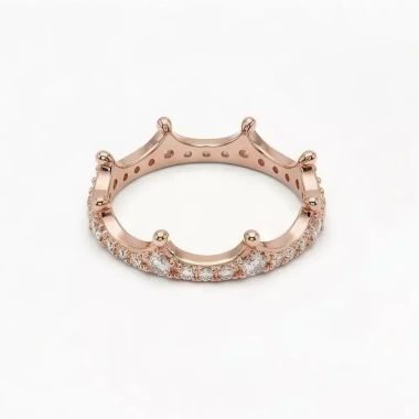 Nhẫn Lena thời trang nữ vương miện đá zirconia trong suốt - Sang trọng, giá ưu đãi 427.900₫