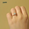 Nhẫn Lưu Ly đá thiên nhiên đa sắc ngũ hành may mắn - Lấp lánh, thanh lịch, sang trọng Xanh Jewelry 5