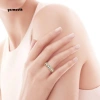 Nhẫn mạ vàng hình bắt chéo đính đá CZ - Sang trọng, giá ưu đãi 90.049 VND 6