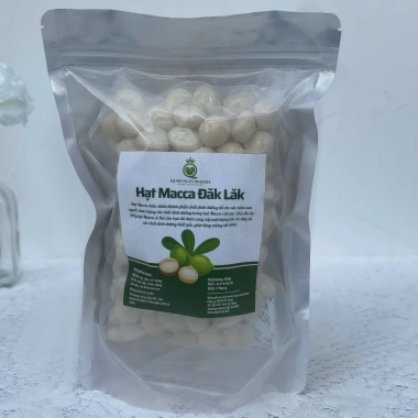Nhân Macca 500g Nguyên Hạt Tách Vỏ Sấy Chín Vỡ Đôi Thơm Giòn Béo - PitiFood 80k