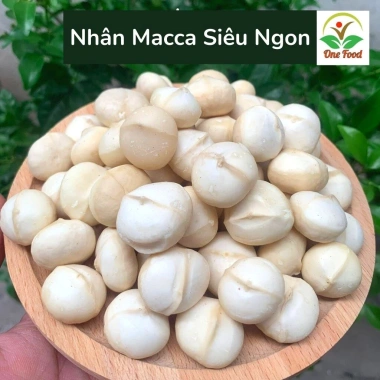 Nhân Macca Nguyên Hạt Loại 1 To Giòn Thơm - Hạt Macca Đã Tách Vỏ Ngon OneFood68 2