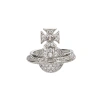 Nhẫn Mở Đính Kim Cương Vivienne Westwood Saturn Điều Chỉnh Được Ưu Đãi 166.774₫ 5
