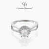 Nhẫn Moissanite 0,8 Carat Caterina Solitaire DR018 - Kiểm định GRA, 1,650,000₫