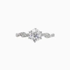 Nhẫn Moissanite 0,8ct Caterina Solitaire Pavé DR026 - Kiểm định GRA, giảm còn 1,55tr 4