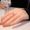 Nhẫn Moissanite 0,8ct Caterina Solitaire Pavé DR026 - Kiểm định GRA, giảm còn 1,55tr 7