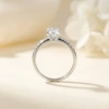 Nhẫn Moissanite 1 Carat Caterina DR011 Kiểm định GRA - Solitaire sang trọng cho đám cưới, giảm còn 1.55 triệu 5