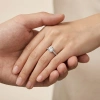 Nhẫn Moissanite 1 Carat Caterina DR011 Kiểm định GRA - Solitaire sang trọng cho đám cưới, giảm còn 1.55 triệu 7