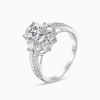 Nhẫn Moissanite 1.2 Carat Caterina Pavé DR027 - Kiểm định GRA, giá 2.49 triệu 4