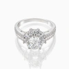 Nhẫn Moissanite 1.2 Carat Caterina Pavé DR027 - Kiểm định GRA, giá 2.49 triệu 5