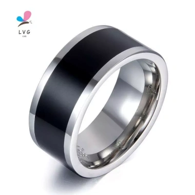 Nhẫn NFC thông minh màu đen, thẻ điện thoại tròn, dùng hàng ngày - Giá 64.900₫