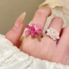 Nhẫn nghệ thuật họa tiết cầu vòng châu Âu - Thiết kế độc đáo, quà sang trọng cho nữ