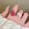 Nhẫn nghệ thuật họa tiết cầu vòng châu Âu - Thiết kế độc đáo, quà sang trọng cho nữ 7
