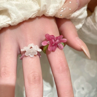 Nhẫn nghệ thuật họa tiết cầu vòng châu Âu - Thiết kế độc đáo, quà sang trọng cho nữ