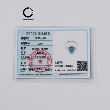 Nhẫn Ngọc Phỉ Thúy Guatemala Băng Tự Nhiên J56A - Trong Suốt Như Băng, Giá 1.160.000₫ 9 Nhẫn Ngọc Phỉ Thúy Guatemala Băng Tự Nhiên J56A - Trong Suốt Như Băng, Giá 1.160.000₫ 9