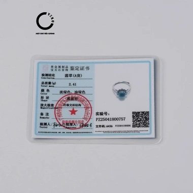 Nhẫn Ngọc Phỉ Thúy Guatemala Băng Tự Nhiên Loại A YZXQ - Vẻ Đẹp Trong Trẻo, Giá ưu đãi 988.000 VND 9 Nhẫn Ngọc Phỉ Thúy Guatemala Băng Tự Nhiên Loại A YZXQ - Vẻ Đẹp Trong Trẻo, Giá ưu đãi 988.000 VND 9