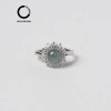 Nhẫn Ngọc Phỉ Thúy Xanh Nước Biển Guatemala Loại A Tự Nhiên - Trong Suốt Như Nước, Giá 1.178.000 VND 8