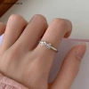 Nhẫn Ngón Tay Nữ Nơ Đơn Giản Mịn Mở và Quà Tặng Bé Gái, Giá Ưu Đãi 37.070₫ 8