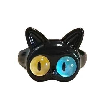 Nhẫn nhựa resin hở mắt mèo dễ thương cho bé gái - Giá chỉ 43.185đ, giảm tới 20% 5