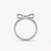 Nhẫn nơ Cube Zirconia sáng bóng - Trang sức tinh tế, giá ưu đãi 284.900₫ 2