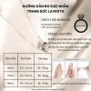 Nhẫn nữ bạc Moissanite 7 ly 8 ly - Kiểm định GRA LAVESTA KC11, giá 2.07 triệu 7