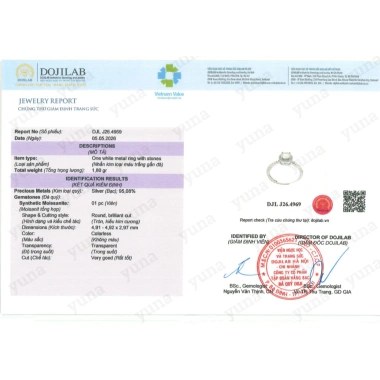 Nhẫn Nữ Bạc Ý đá Moissanite 6.5mm Freesize kiểu Halo Linh Lan tặng hộp 562.000₫ 7 Nhẫn Nữ Bạc Ý đá Moissanite 6.5mm Freesize kiểu Halo Linh Lan tặng hộp 562.000₫ 7