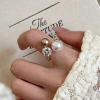 Nhẫn Nữ Đá CZ Không Đều Mở Trọng Cao Cấp Ngón Trỏ Thời Thượng Đa Năng Giá 51.700₫ 4