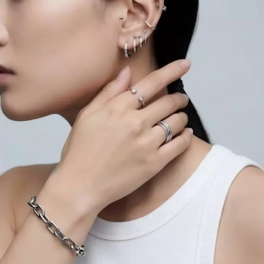 Nhẫn nữ DANA Zirconia Open Cube cao cấp- Thiết kế tinh tế, giảm 20% còn 427.900₫