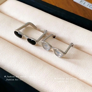 Nhẫn Nữ Hàn Quốc Kiểu Kính Mở Đơn Giản - Thiết Kế Ngón Trỏ Cá Tính, Giá 33.840đ 2