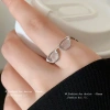 Nhẫn Nữ Hàn Quốc Kiểu Kính Mở Đơn Giản - Thiết Kế Ngón Trỏ Cá Tính, Giá 33.840đ 3