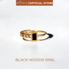 Nhẫn nữ Jesmee Vintage Đá Đen Đủ Size - Black Window Ring Sang Trọng Giá 299k 9