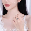 Nhẫn nữ kim cương Moissanite 1 Carat chính hãng VELOURA Nụ Hôn Thiên Thần cao cấp GRA VJN017 - Giá ưu đãi 1,179,000 VND 7