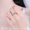 Nhẫn nữ kim cương Moissanite 1 Carat chính hãng VELOURA Nụ Hôn Thiên Thần cao cấp GRA VJN017 - Giá ưu đãi 1,179,000 VND 8