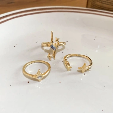 Nhẫn Nữ Kim Loại Đính Đá N18 Phong Cách Cá Tính Âu Mỹ, Giá Ưu Đãi 63.000₫ 6