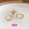 Nhẫn Nữ Kim Loại Đính Đá N18 Phong Cách Cá Tính Âu Mỹ, Giá Ưu Đãi 63.000₫ 7