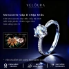 Nhẫn nữ Moissanite 1 Carat dáng sáu chấu - VELOURA chính hãng, giảm 22% 2
