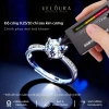 Nhẫn nữ Moissanite 1 Carat dáng sáu chấu - VELOURA chính hãng, giảm 22% 3