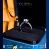 Nhẫn nữ Moissanite 1 Carat dáng sáu chấu - VELOURA chính hãng, giảm 22% 5