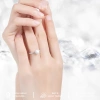 Nhẫn nữ Moissanite 1 Carat dáng sáu chấu - VELOURA chính hãng, giảm 22% 8