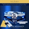 Nhẫn nữ Moissanite 1 Carat dáng sáu chấu - VELOURA chính hãng, giảm 22% 10