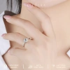 Nhẫn Nữ Moissanite 1 Carat Dáng Trái Tim Cao Cấp - Chính Hãng VELOURA Giảm 19% 7