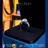 Nhẫn Nữ Moissanite 1 Carat Dáng Vuông - Sáng Như Kim Cương, Chính Hãng VELOURA, Giá 1.219.000 VND 5
