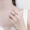 Nhẫn Nữ Moissanite 1 Carat VELOURA - Hoa Hướng Dương Cao Cấp, Giá chỉ 1.185.000 VND 7