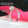 Nhẫn nữ Moissanite 6.5mm xi bạch kim, kiểm định GRA NNM39 - Giá chỉ 1.049.000đ 3