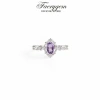 Nhẫn nữ Oval đa đá Citrine, Garnet, Peridot, Topaz, Amethyst, Moonstone - Bạc S925 FaeryGem, giảm còn 997.500₫ 2