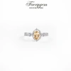 Nhẫn nữ Oval đa đá Citrine, Garnet, Peridot, Topaz, Amethyst, Moonstone - Bạc S925 FaeryGem, giảm còn 997.500₫ 3