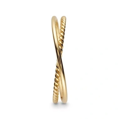 Nhẫn nữ vòng tròn mỏng hai lớp màu vàng - Thiết kế tinh tế, khuyến mãi 284.900đ 2 Nhẫn nữ vòng tròn mỏng hai lớp màu vàng - Thiết kế tinh tế, khuyến mãi 284.900đ 2