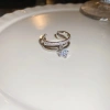 Nhẫn nữ zircon thanh lịch, thiết kế tối giản - Giá ưu đãi 49.474₫, thời trang 4